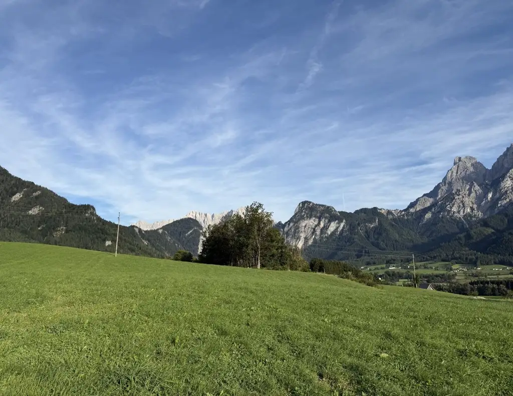 Baugrundstück mit herrlichem Bergpanorama!