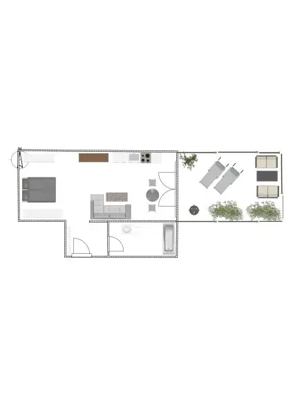 Wunderschöne und ruhige 1 Zimmerwohnung in top Lage