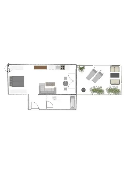 Wunderschöne und ruhige 1 Zimmerwohnung in top Lage
