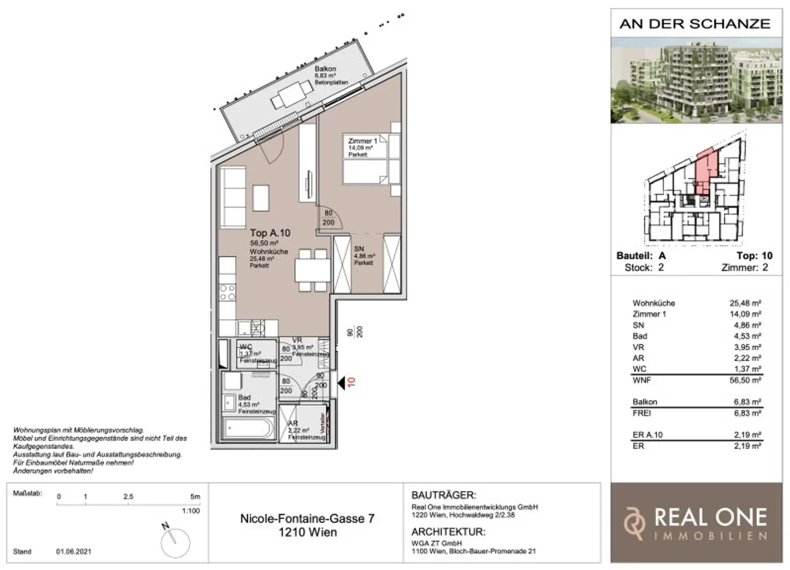 PROVISIONSFREI - THE WATERFRONT CURIOSITY - ABSOLUTE SELTENHEIT – EIGENGRUND BEI DER ALTEN DONAU!