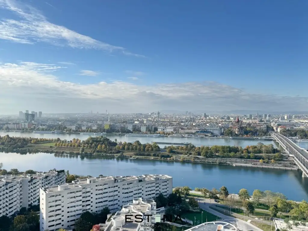 Wohnen am Wasser mit Blick zum Stephansdom - provisionsfrei
