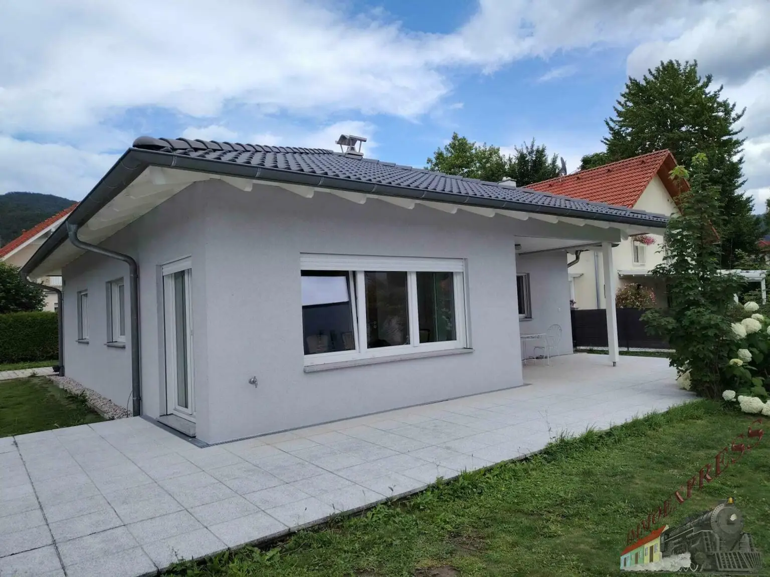 Familientraum – barrierefreier Bungalow mit kleinem Garten wartet auf Sie! 45min nach Wien!