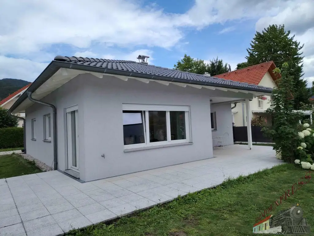 Familientraum – barrierefreier Bungalow mit kleinem Garten wartet auf Sie! 45min nach Wien!