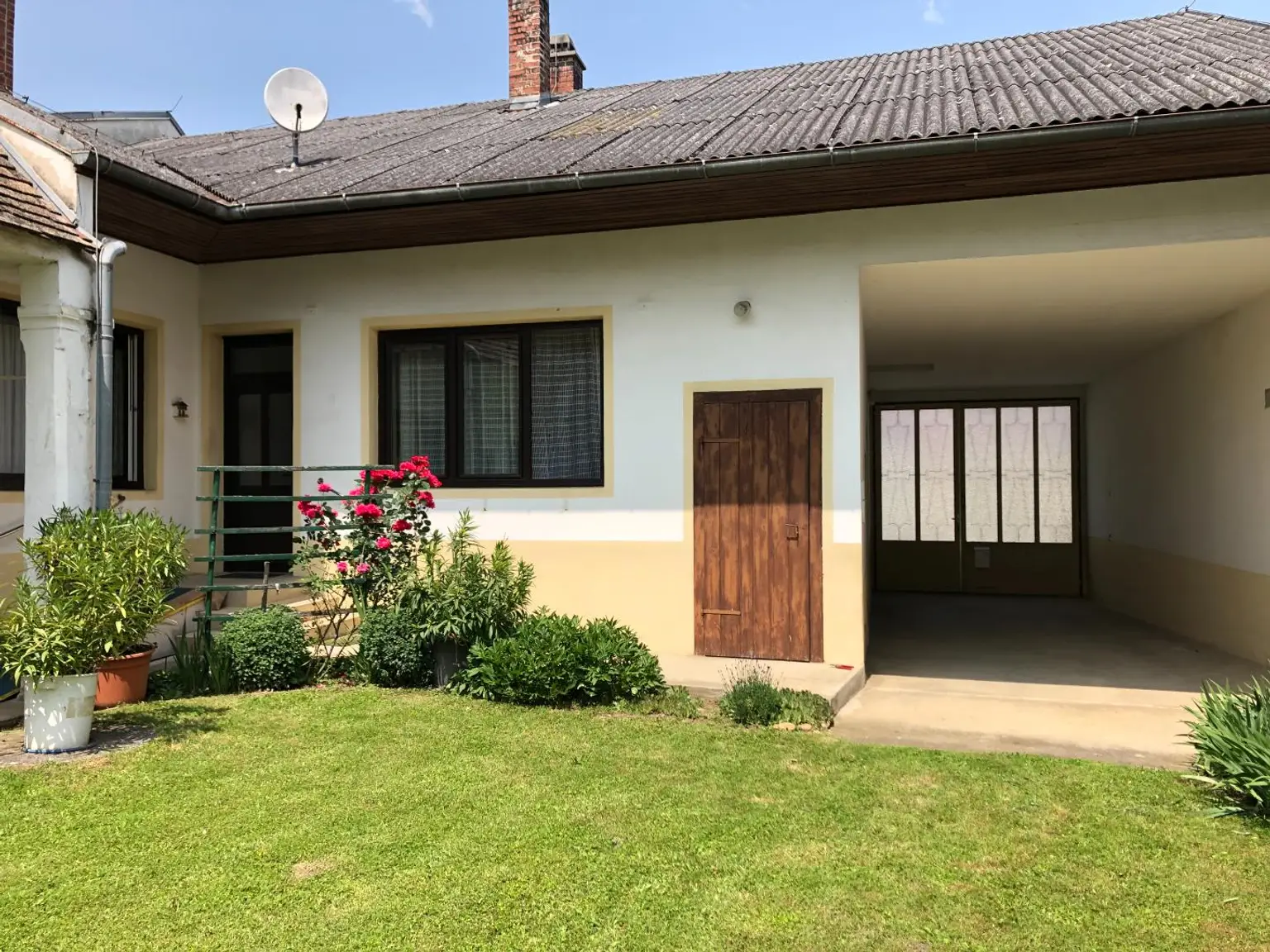 Haus Ansicht vom Innenhof