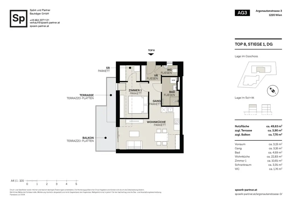 BESTLAGE ALTE DONAU - Ein Zuhause für Menschen, die die Alte Donau bewusst wählen.