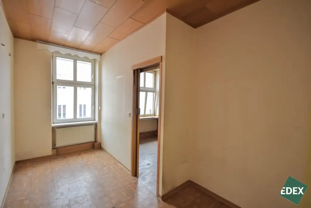 26 m² Altbauwohnung mit Entwicklungspotenzial – 10. Bezirk