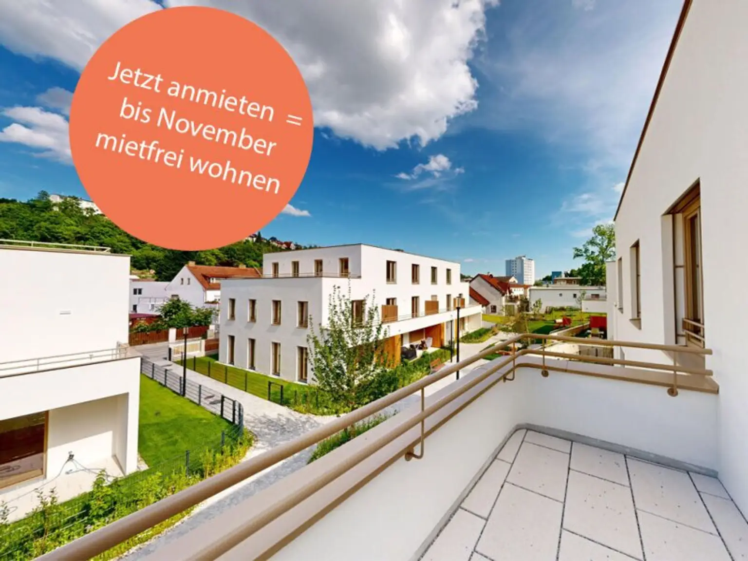 marena - Wohnen in Krems Haus 75b | 2-Zimmer-Wohnung mit ostseitigem Balkon
