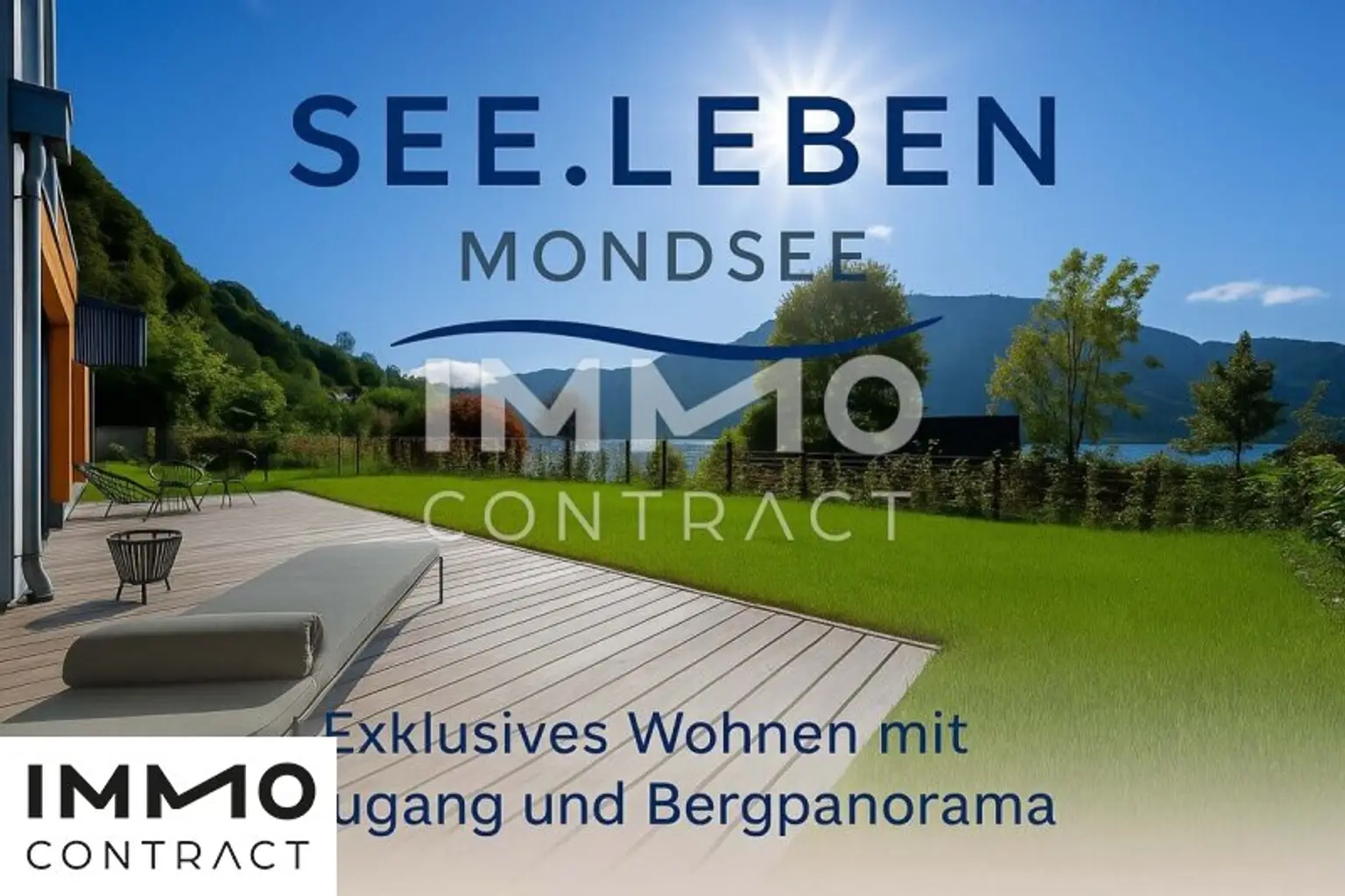 Einfamilienvilla mit Privatpool & Garten - SEE.LEBEN Mondsee