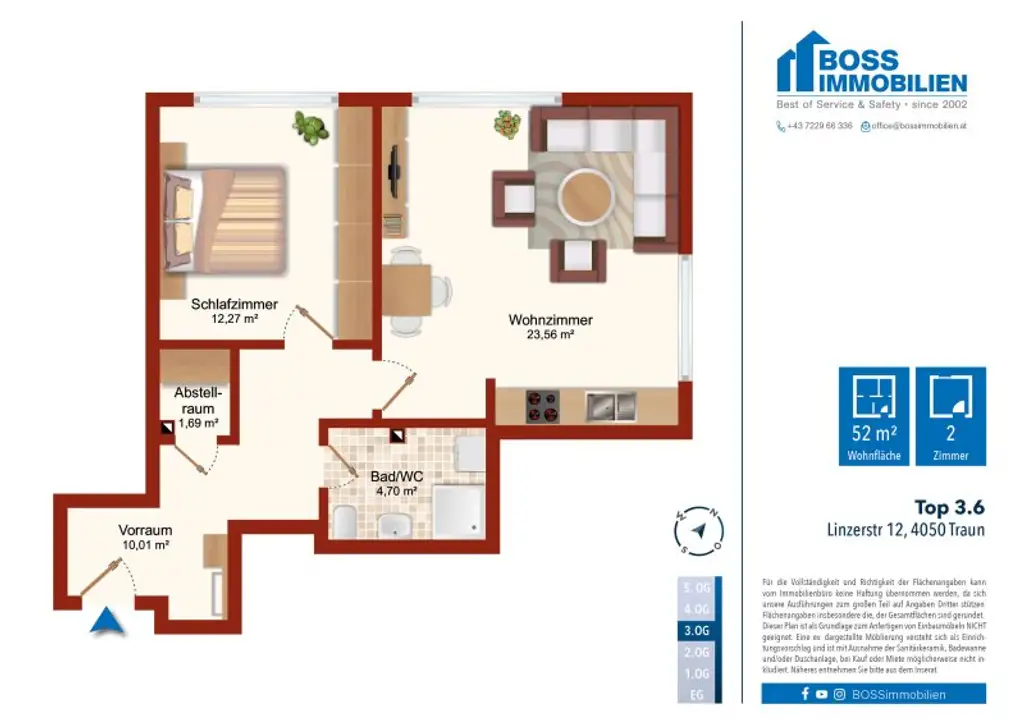 Grundriss Linzerstraße 12_Top 3.6