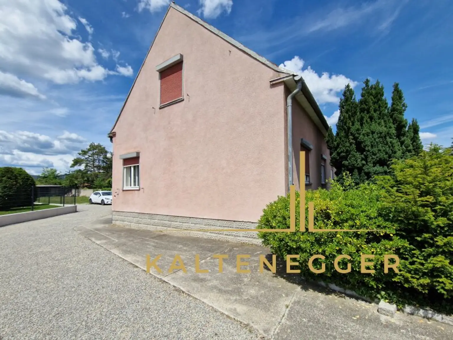 Haus Seitenansicht