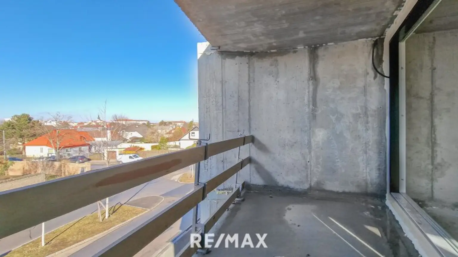 Haus 2, 2. Obergeschoss (Terrasse, Ausblick Richtung Felmeyerpark))