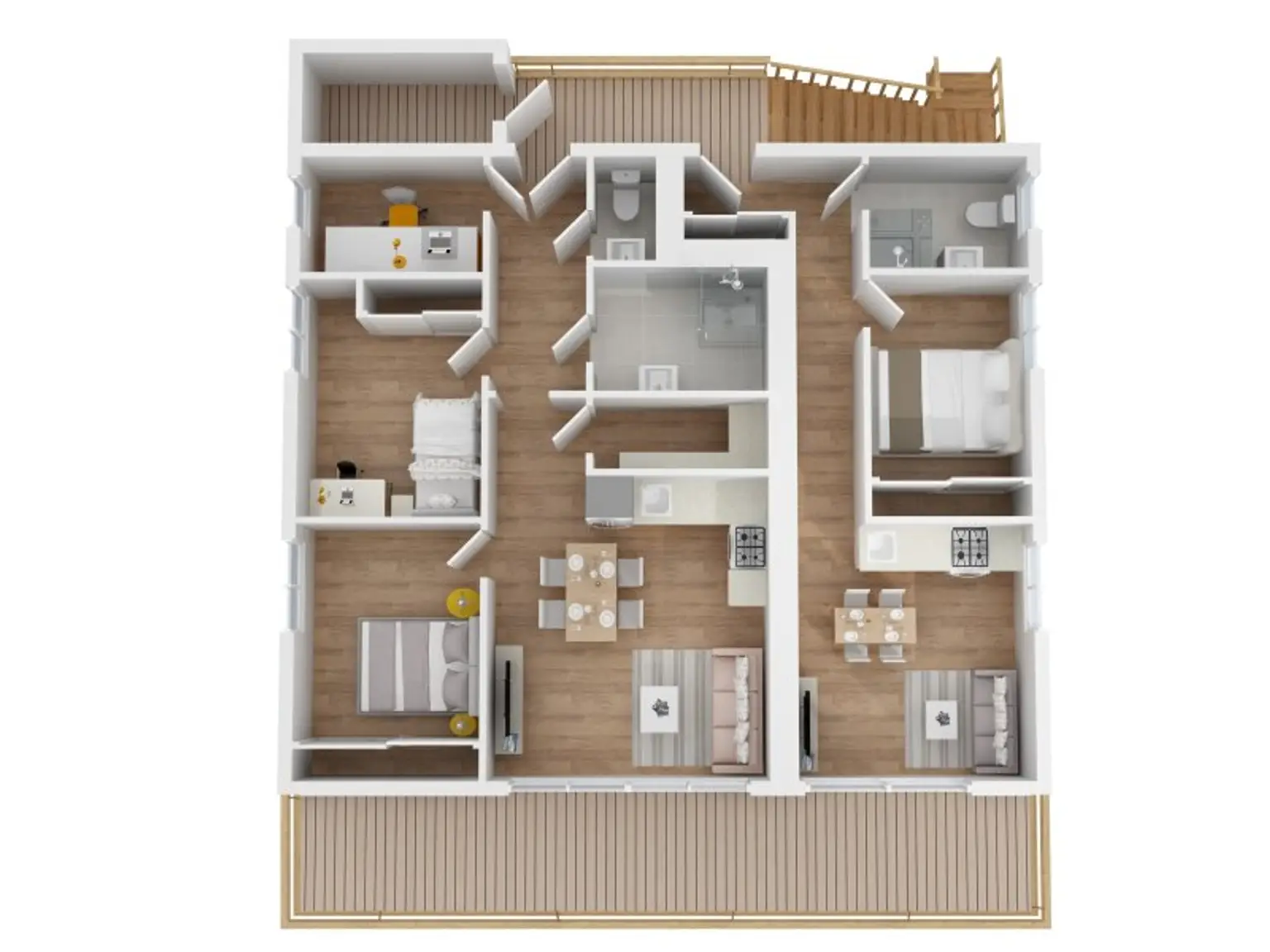 NEUBAU! Moderne, sonnige und ruhige 3,5 Zimmer Wohnung mit Balkon in Waidmannsdorf - Schubertstraße
