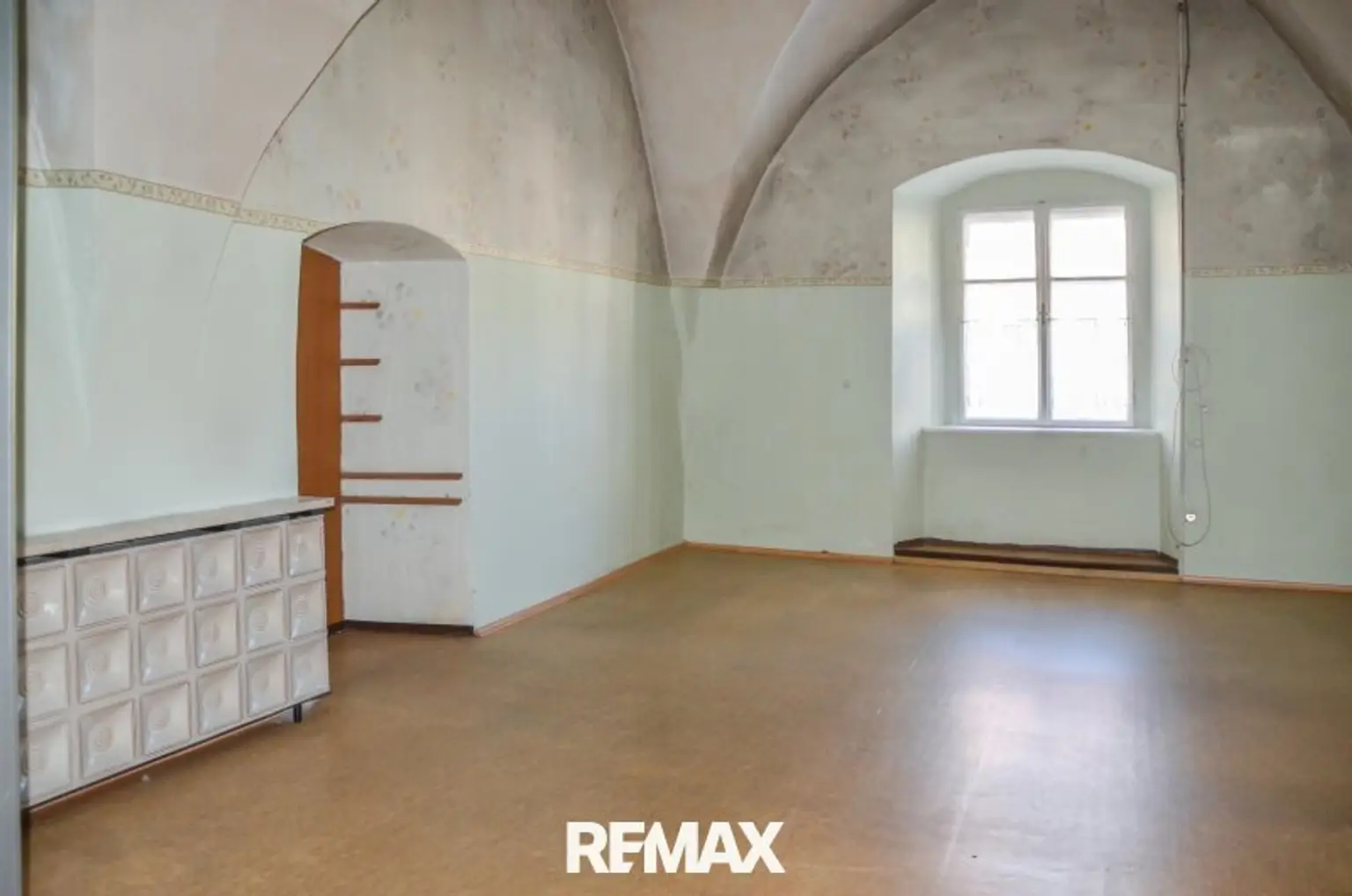 Zimmer mit Gewölbe