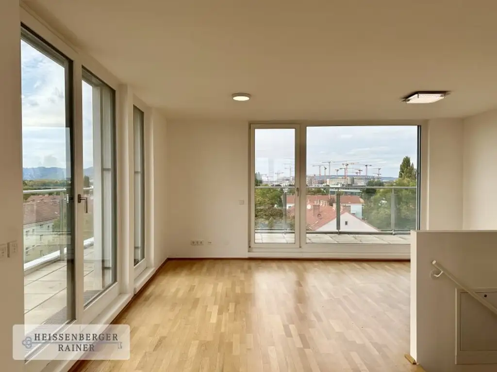 PANORAMA, TERRASSEN UND TOLLE AUFTEILUNG /// PENTHOUSE /// ALTE DONAU, UNO, DONAUZENTRUM /// VORSTEUERABZUG MÖGLICH!
