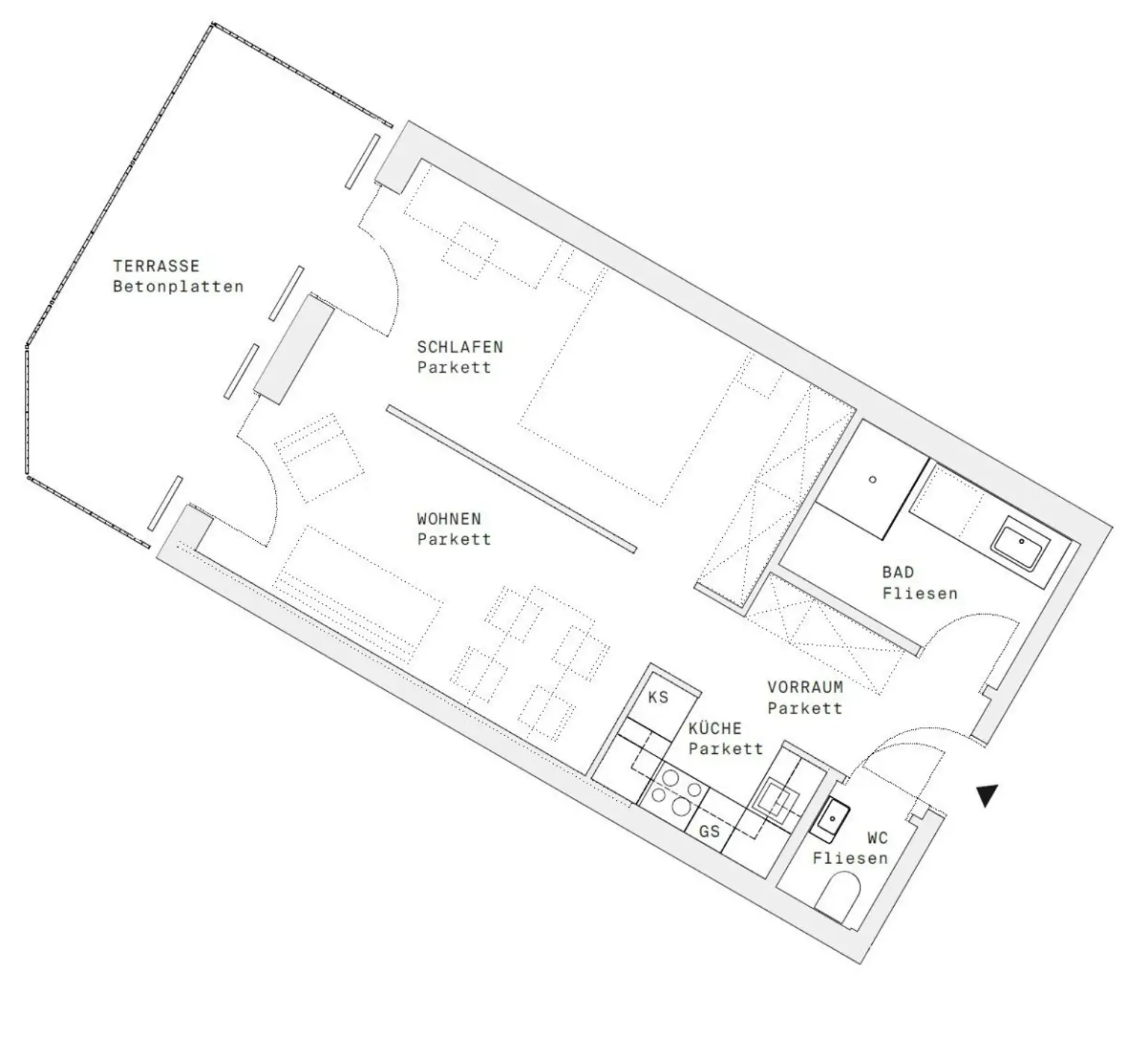 DC-FLATS: High-End-Apartment next UNO-City!! ERSTBEZUG!!