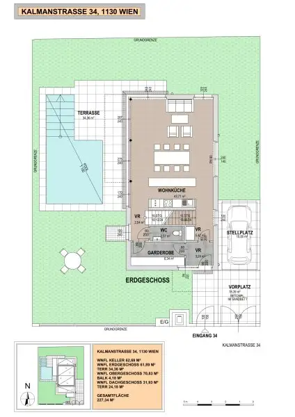 Modernes, klar gestaltetes Einfamilienhaus mit viel Platz und Technik!