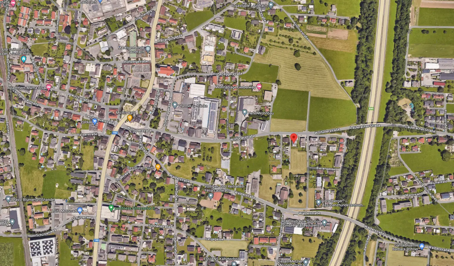 Infrastruktur Quelle Google Maps