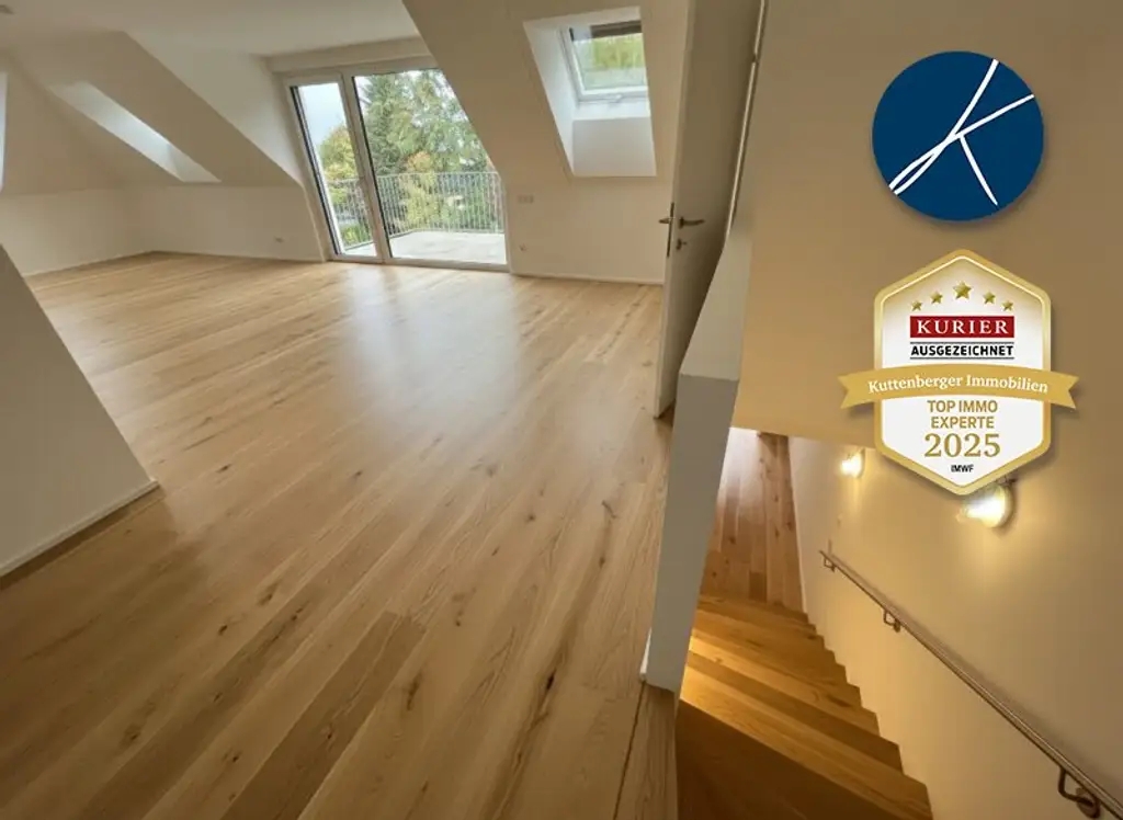 Traumhafte Dachgarten-Wohnung mit Aussicht nach Perchtoldsdorf UND nach Wien