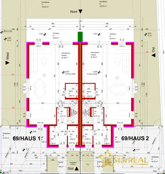 Grundriss Erdgeschoss