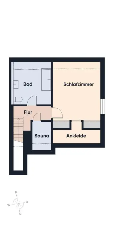 Grundriss ohne Maßstab/Dachge