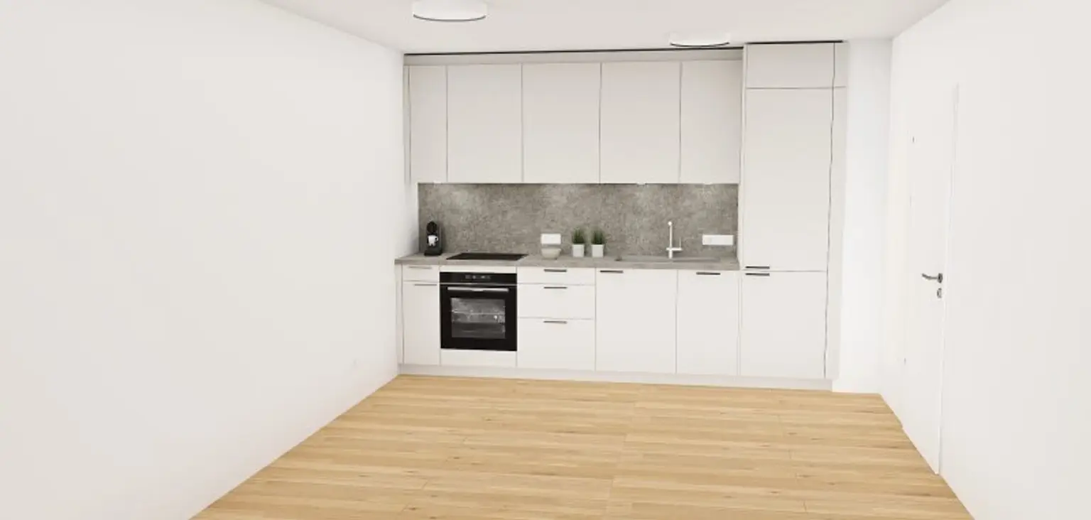 Ansicht Einbauküche