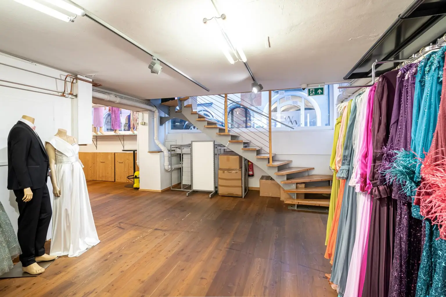 Stiegenabgang ins UG