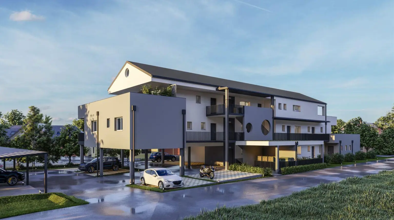 Neubau Gartenwohnung in Bad Gams- nähe Badesee / Top 4