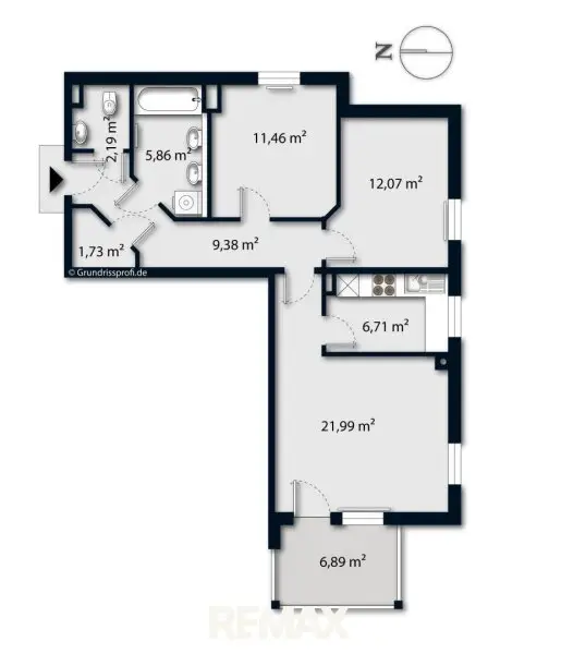 Grundrissplan