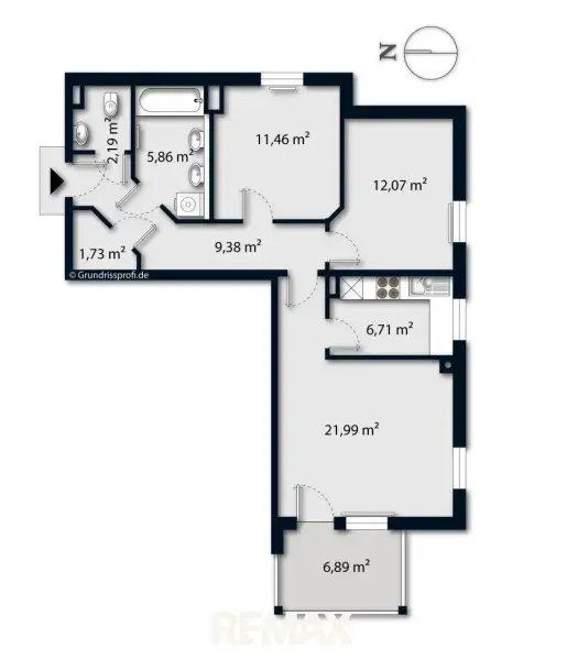Grundrissplan