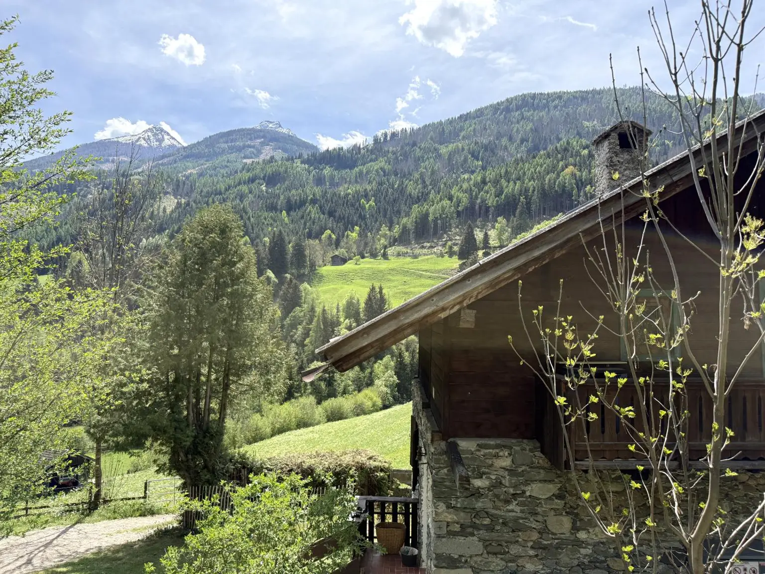 Blick auf den kleinen und großen Zunig