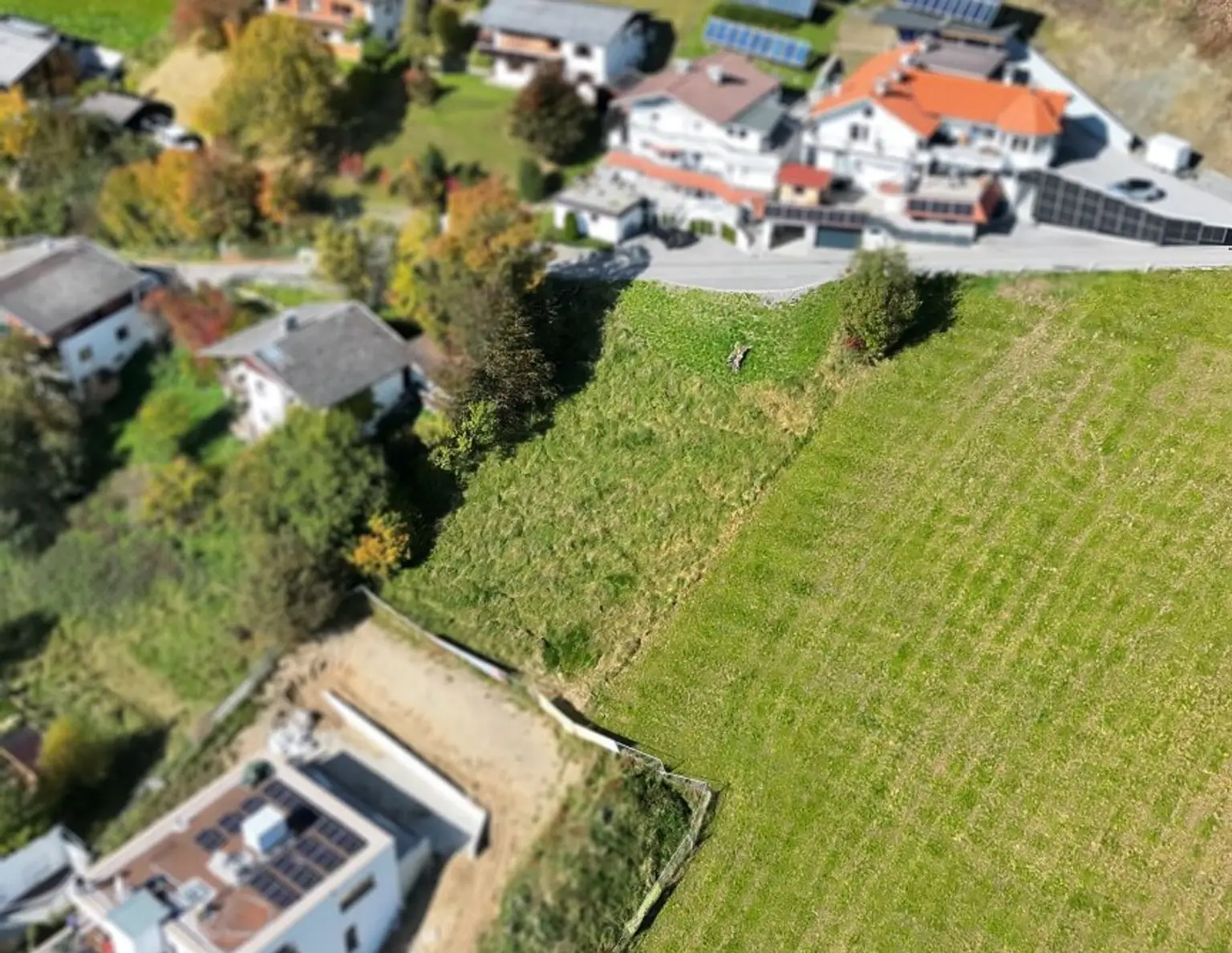 Sonnengrundstück mit Panorama - Oberperfuss Aigling