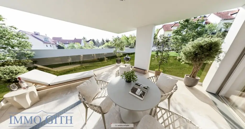 EXKLUSIVE CA. 125 m² GROSSE 3-ZIMMER-RESIDENZ MIT 32 M² PANORAMATERRASSE IM REFUGIUM SONNBERG ZU KAUFEN! – WOHNEN IN PERCHTOLDSDORFS BESTLAGE