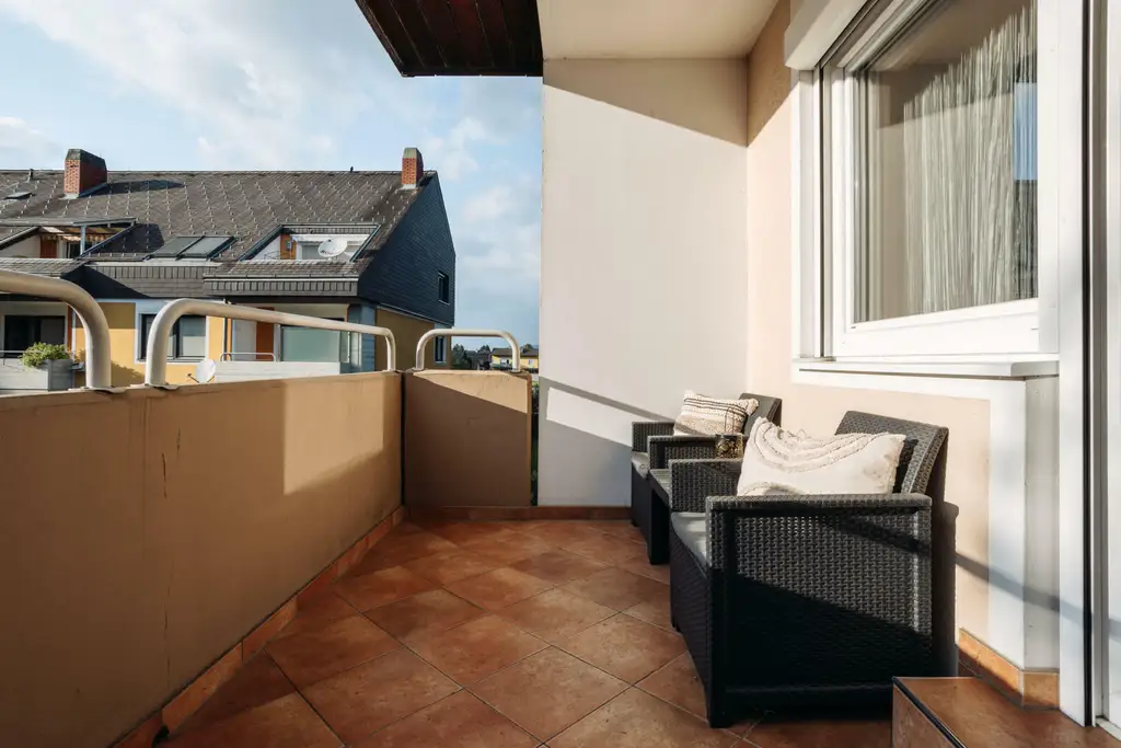 8435: ruhig wohnen und stadtnah leben: 3-Zimmer Eigentumswohnung mit Balkon