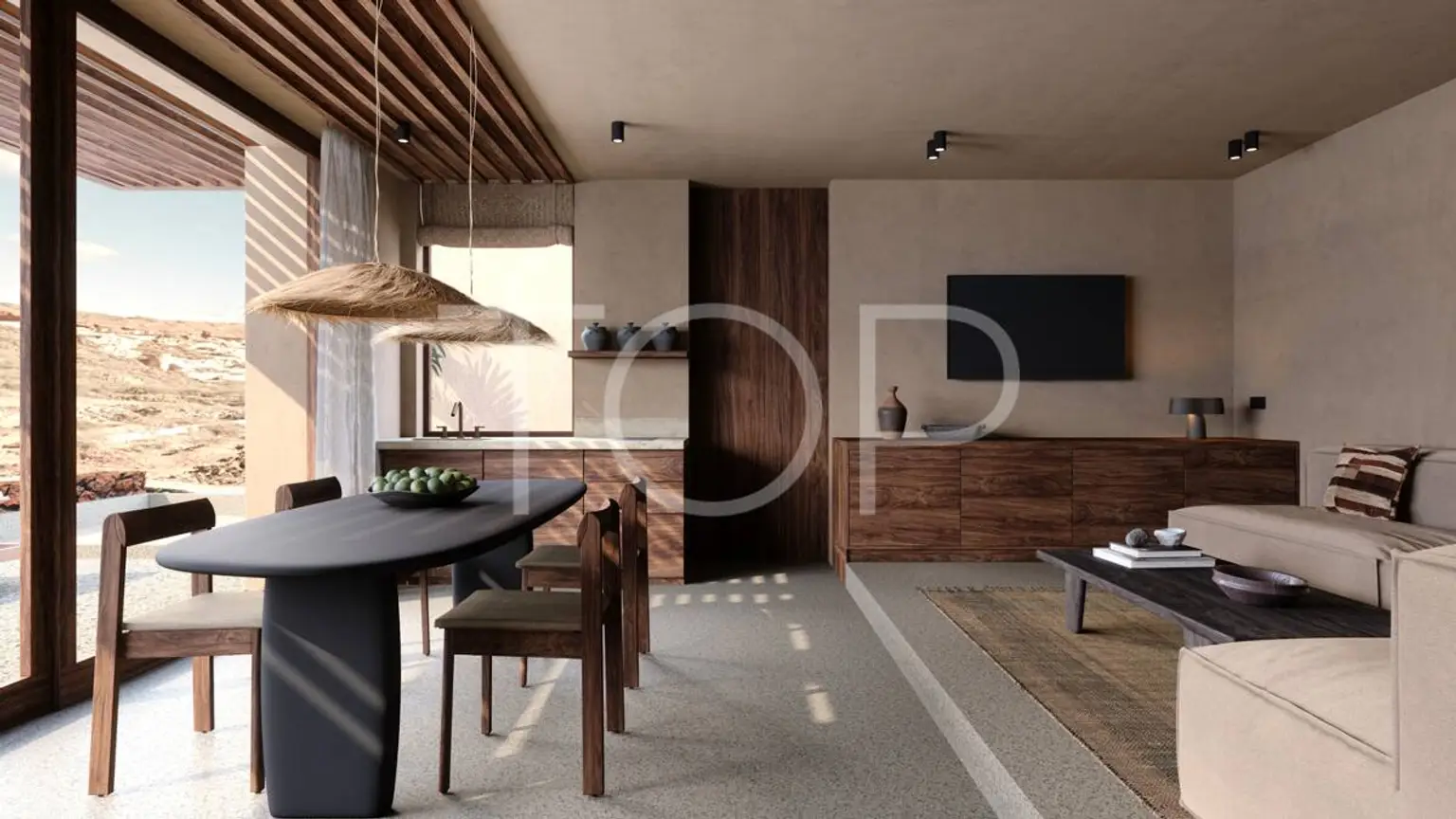 Cocina y comedor