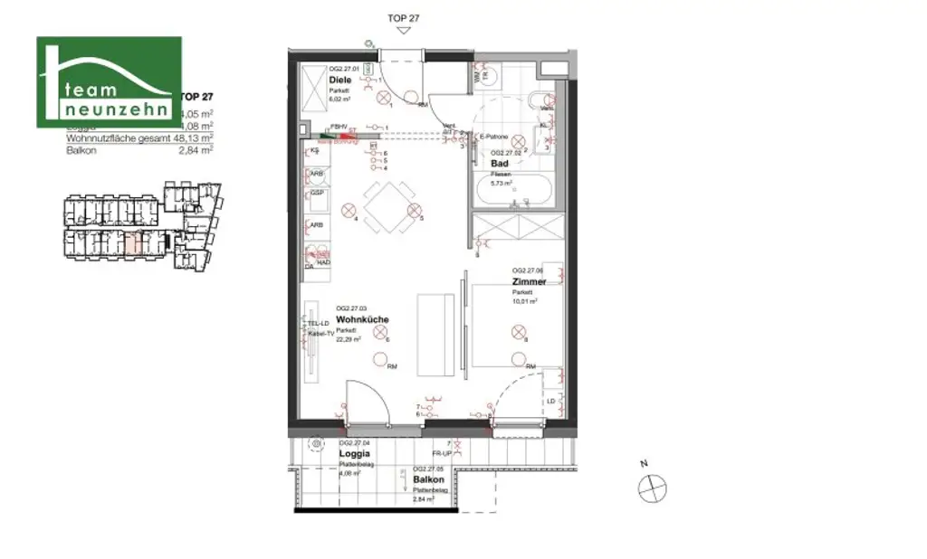 Wohnen im Neubau-Viertel nahe Kagraner Platz und Gewerbepark Stadlau - Hochwertige Wohnung ab Oktober 2025!