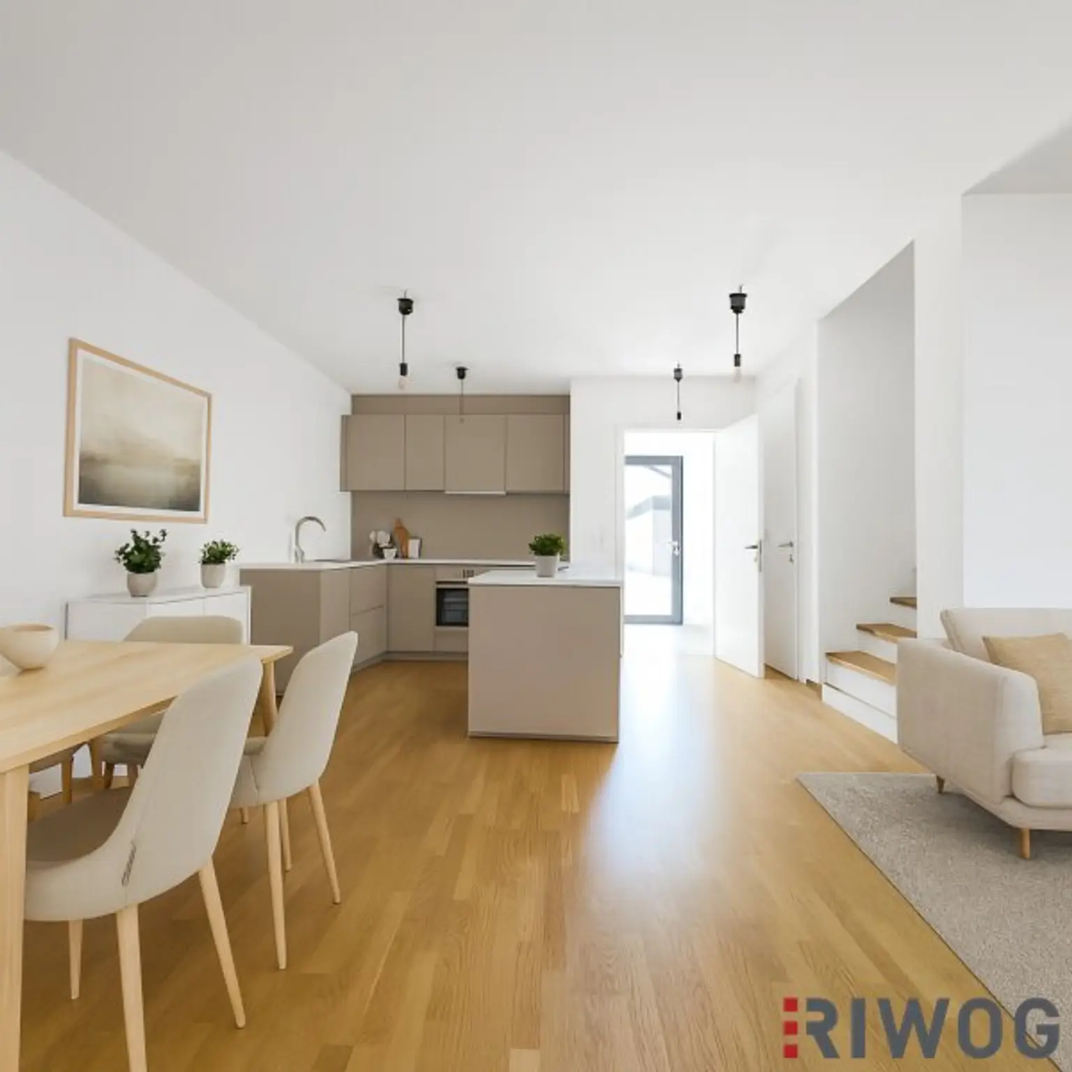 Fertiggestellt & bezugsbereit | 5-Zimmer Neubau-Reihenhaus mit ca. 50m² Eigengarten | Hofruhelage | Luftwärmepumpe