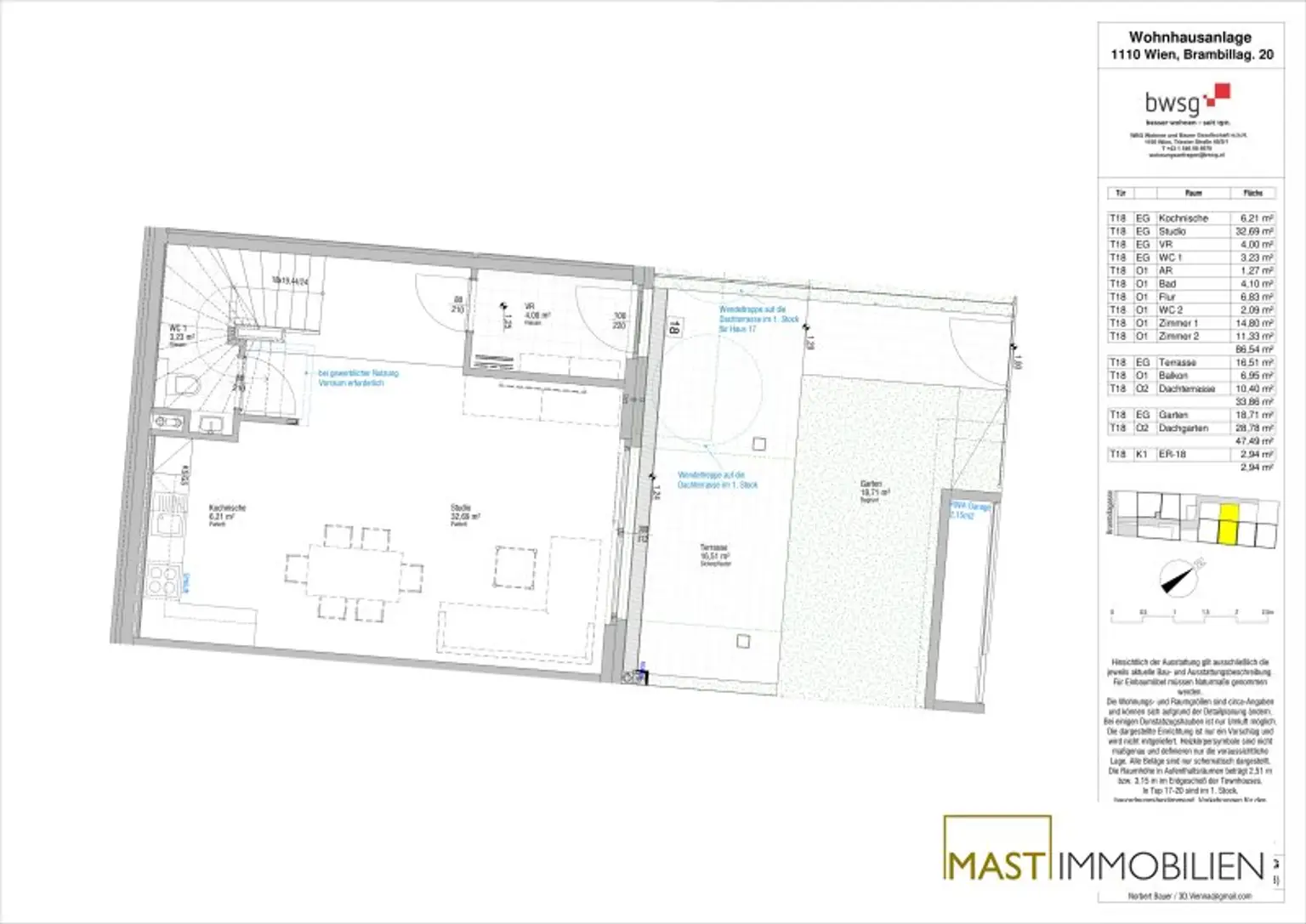 *NEU* Town-House mit bis zu 3,1 m Raumhöhe und Dachterrasse