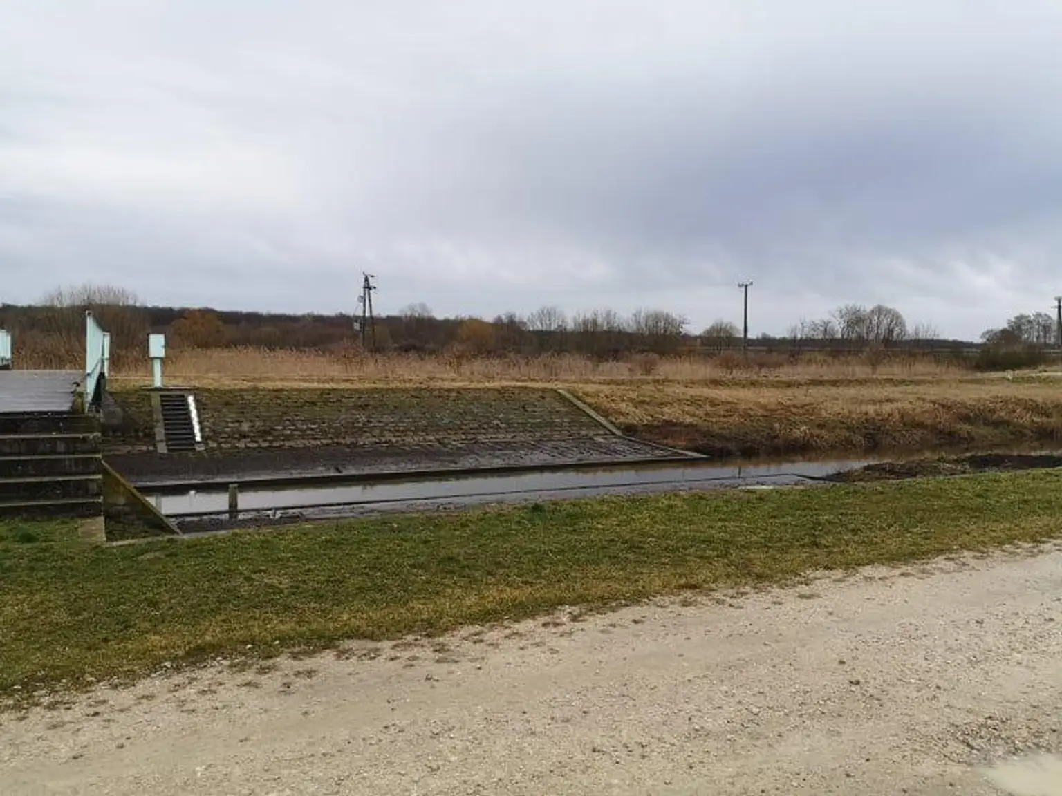 Zalakomár Schotterweg