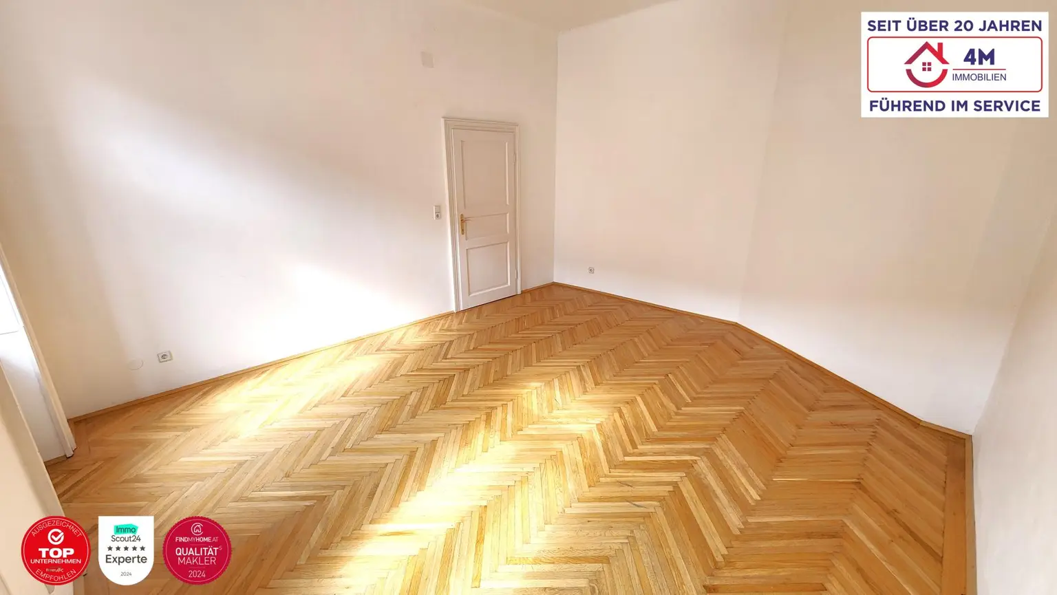 Sonnige & kernsanierte 2-Zimmer-Wohnung in klassischem Gründerzeithaus
