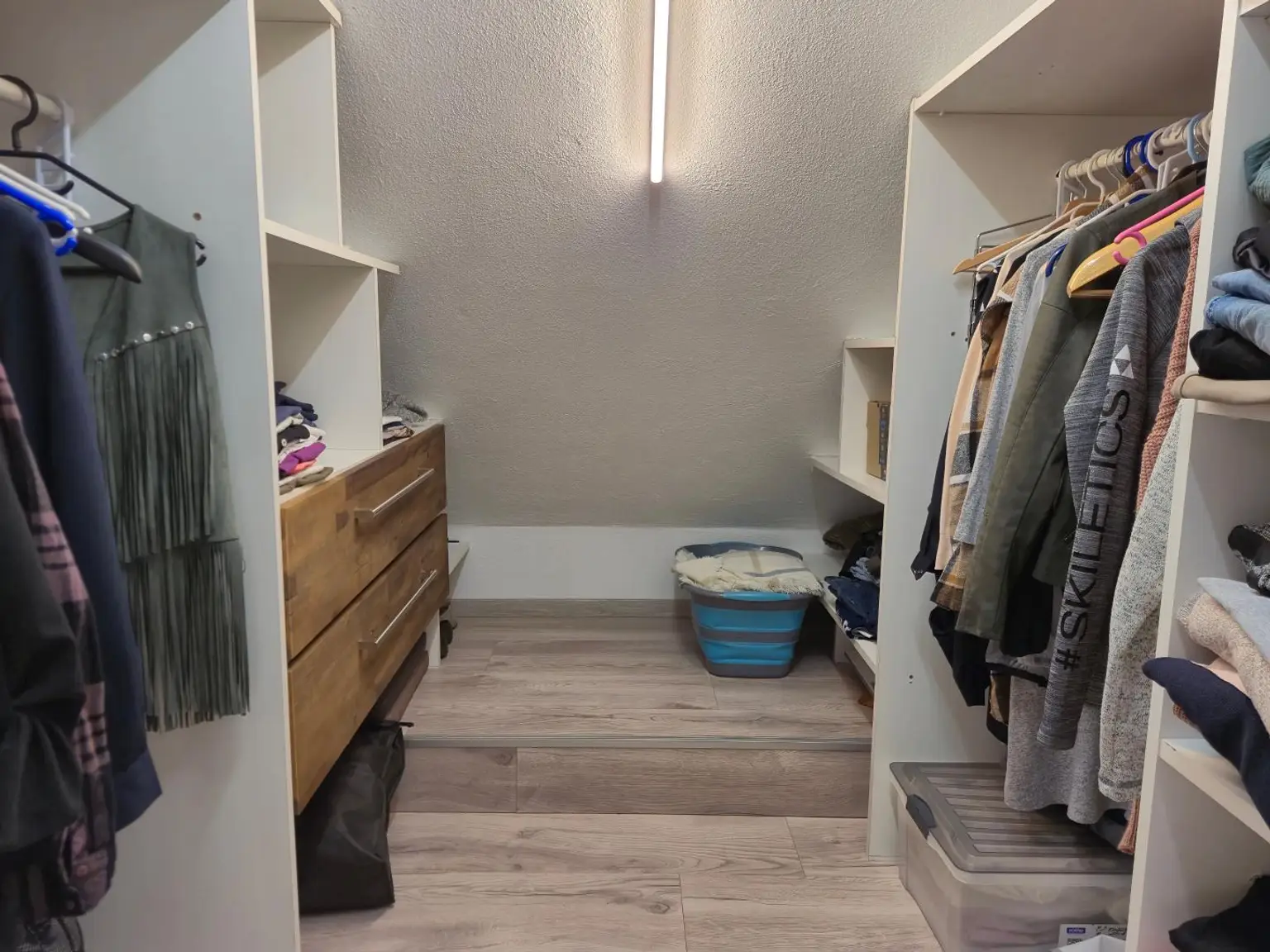 Schrankraum bei Schlafzimmer Ebene 2