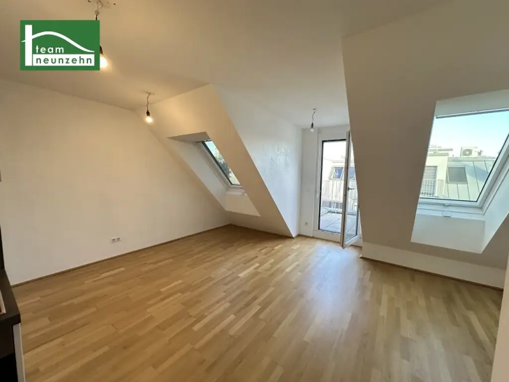 Kolo 35 - Klimatisierte Dachgeschoss-Wohnung mit 2 Terrassen nahe SCN, Denglerpark und Prager Straße! - Ab sofort!