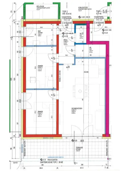 Wohnung - TOP 2 - Garten