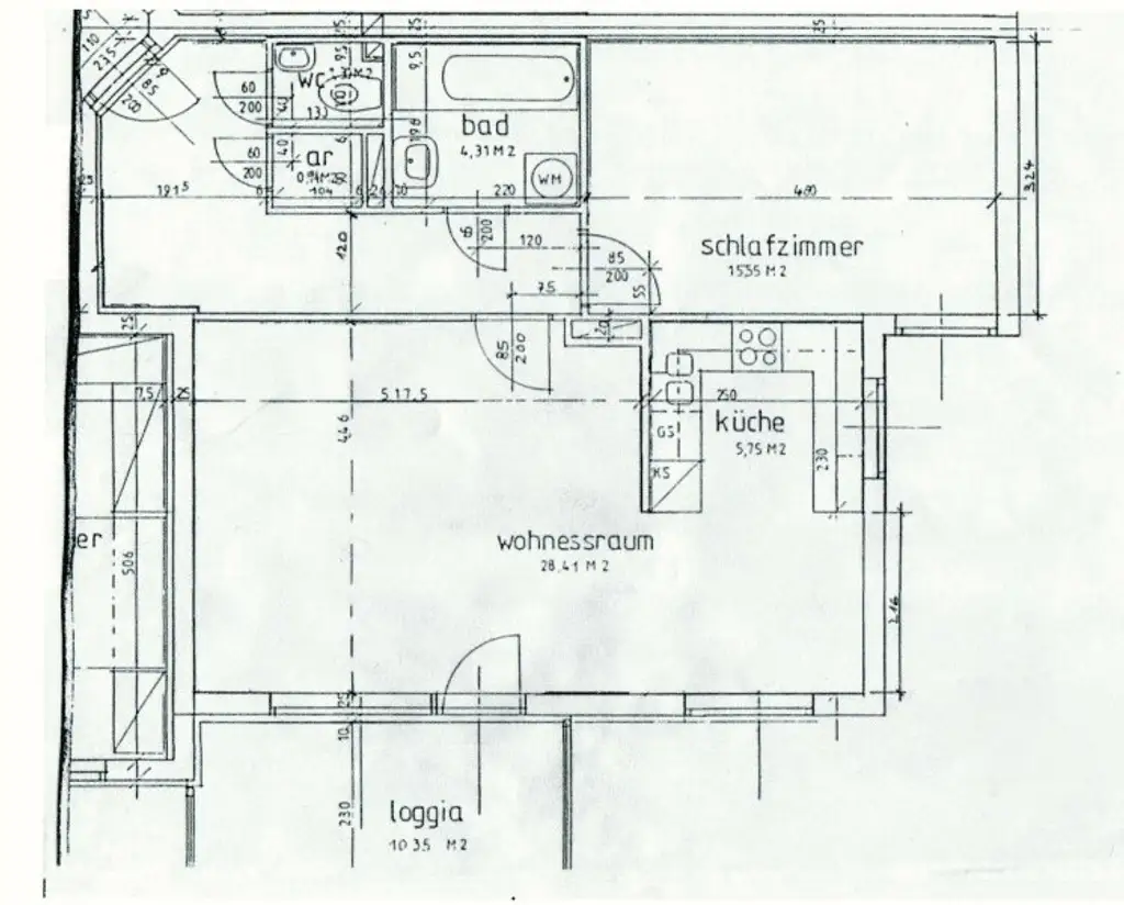 Traumhafte 2-Zi-Wohnung in Zentrumslage 