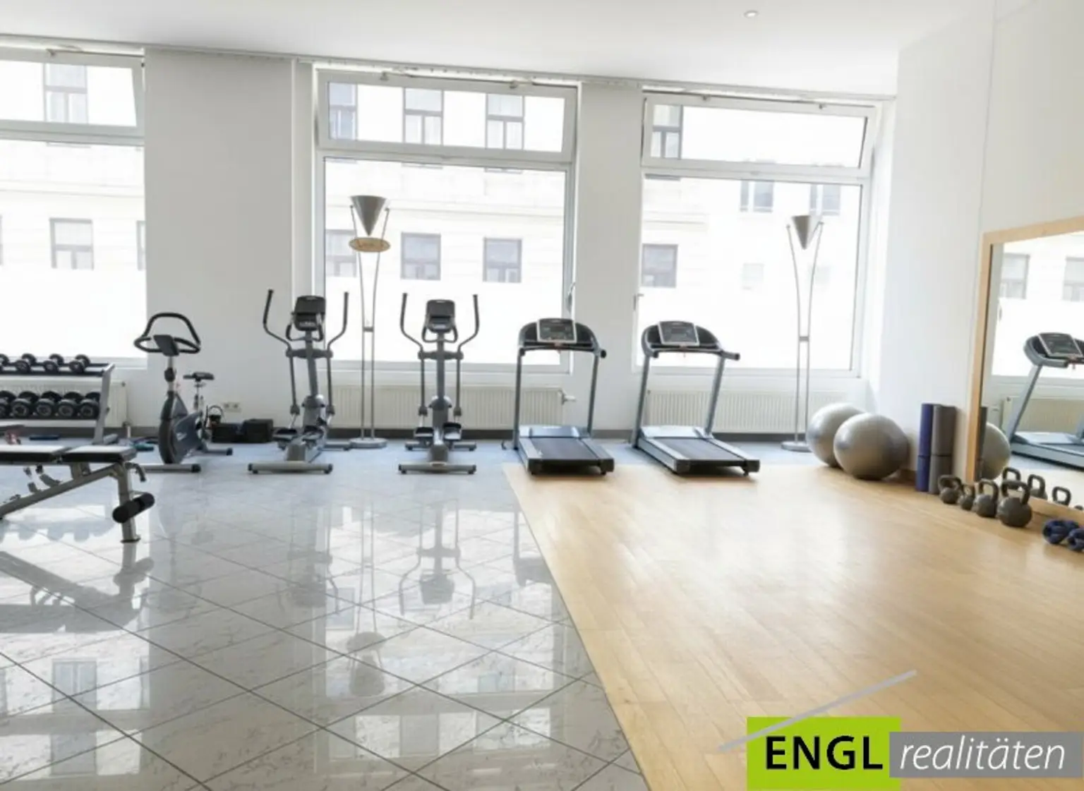 Fitness Studio - mit KI generiert