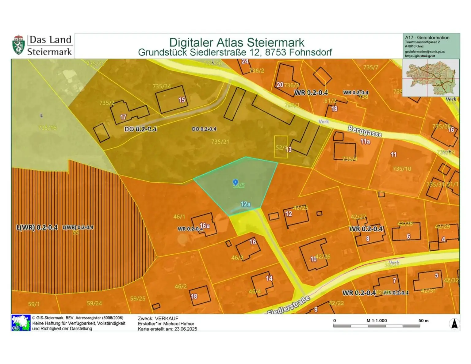 Exklusives Baugrundstück mit traumhafter Aussicht in Fohnsdorf ( Murtal, Steiermark)
