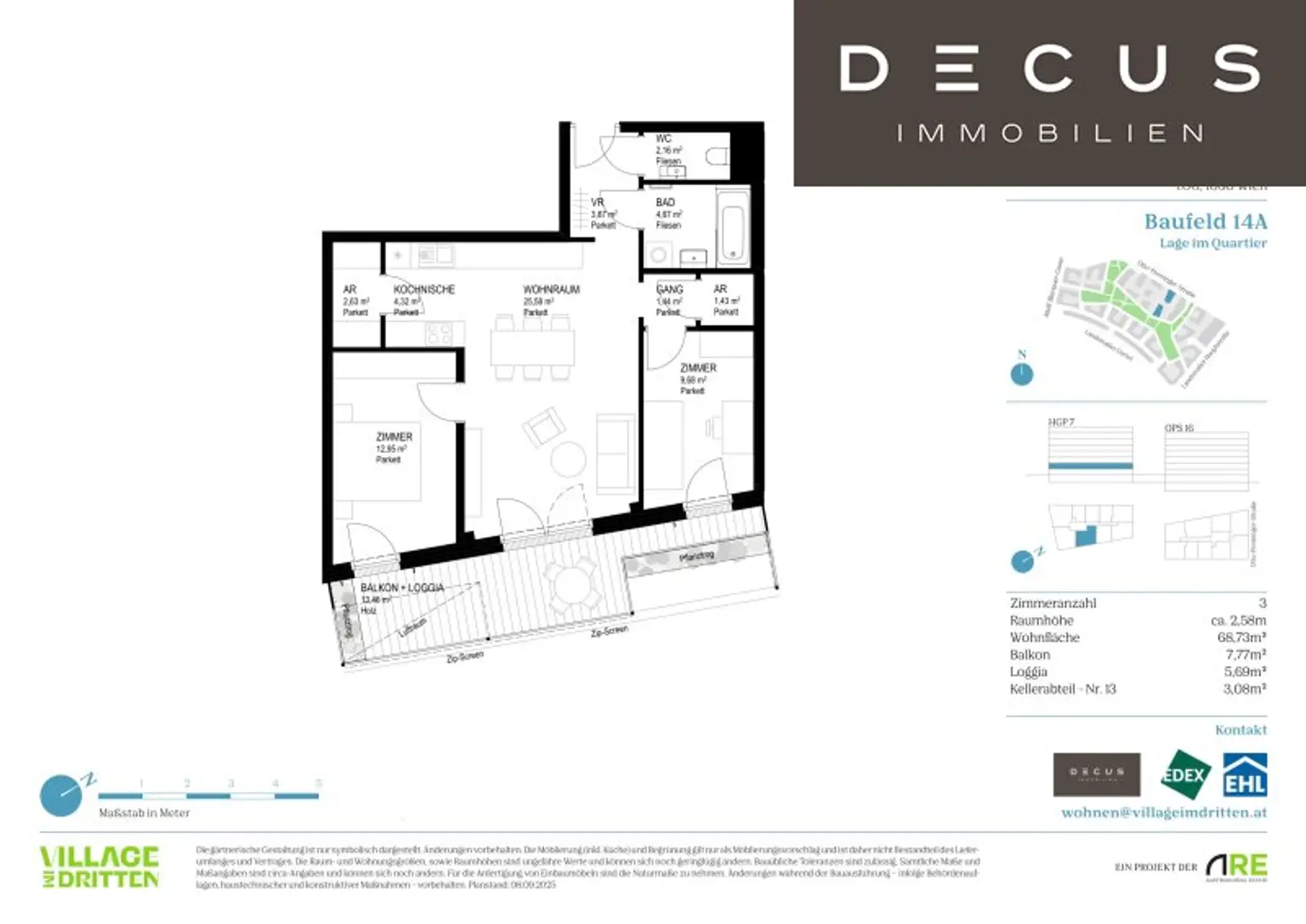 | NATÜRLICH DRAUSSEN | BF 14A | ANLEGER | VILLAGE IM DRITTEN | FERTIGSTELLUNG 2027