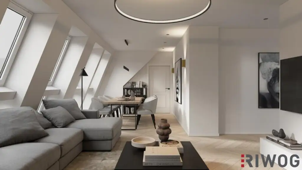 DACHGESCHOSSWOHNUNG II ERSTBEZUG MIT TERRASSE UND DACHTERRASSE II 4 ZIMMER II NÄHE OTTAKRINGER BRAUEREI II PROJEKT ABELEGASSE 20