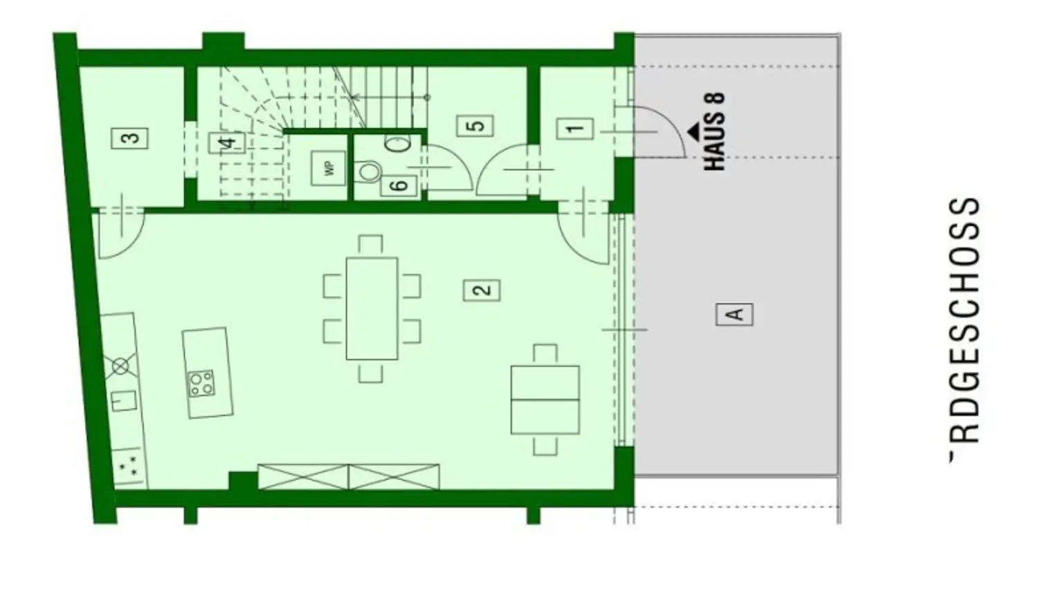 # SQ - TOWNHOUSE NÄHE WALLENSTEINPLATZ/AUGARTEN - 1200 WIEN - ABSOLUTE RUHELAGE - HNr. 8