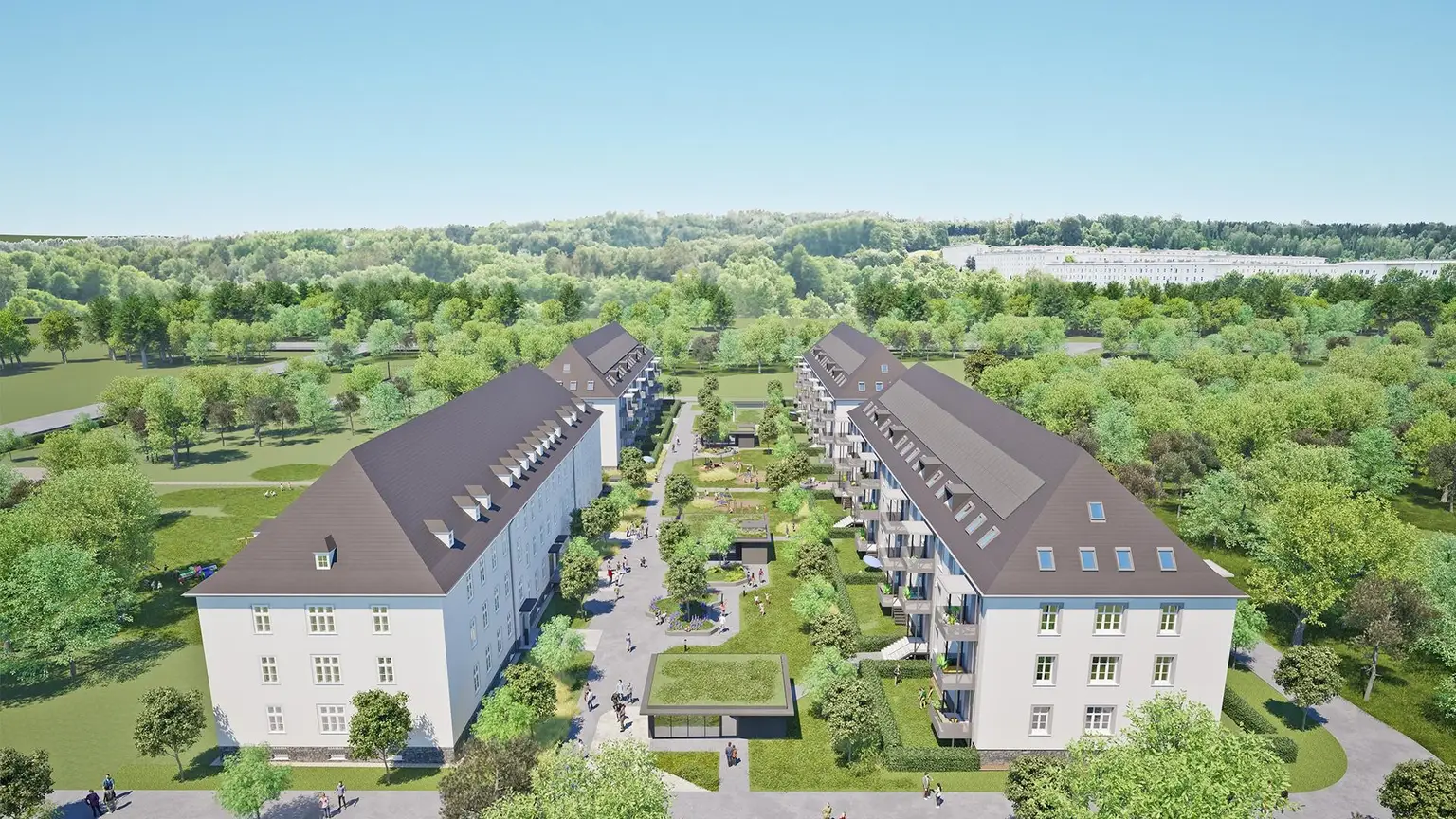 Erstbezug nach Kernsanierung - Helle 3-Zimmer-Wohnung mit Balkon