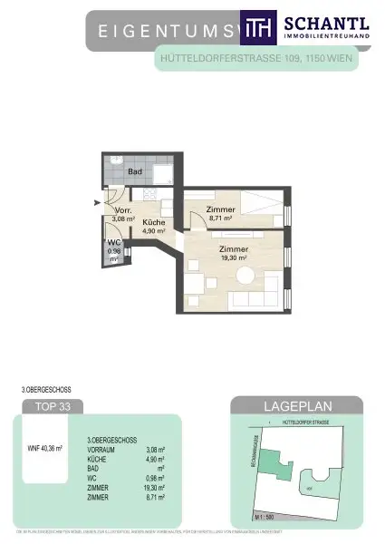 Lichtdurchflutete Räume, edler Fischgrätparkett und moderne Ausstattung - neu sanierte 2-Zimmer Wohnung + Traumhaftes Altbauhaus + 3.Liftstock + Beste Infrastruktur! Jetzt zugreifen!